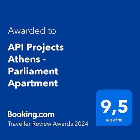 Api Projects Athens - Parliament Apartment Eksteriør bilde